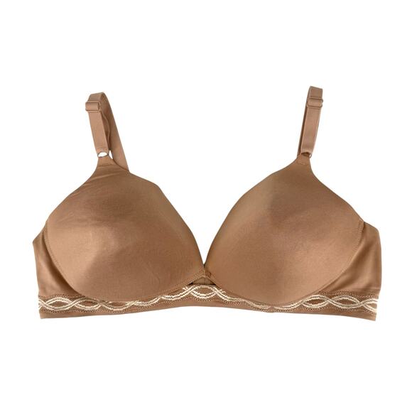 Warner’s 40C Neutral Beige Cloud 9 Wireless Contour Lift Bra 1869 - Picture 1 of 7